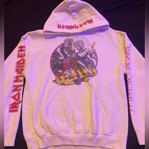 Iron maiden band hoodie